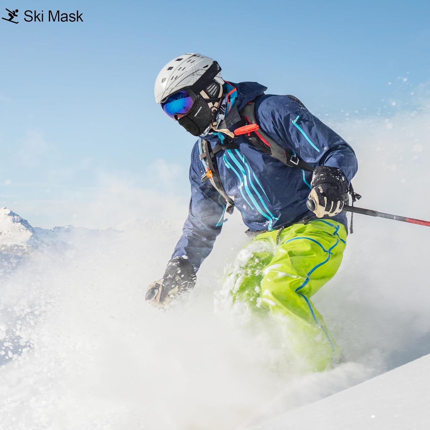 Balaclava Ski Mask Warm Full Face Cover Winter Full Face Mask for Skiing Snowboarding Outdoor Sports