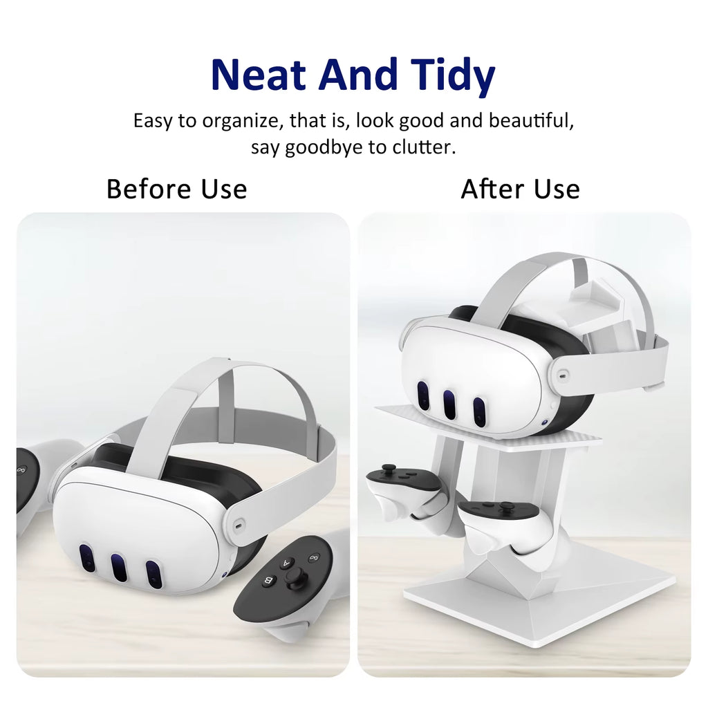 For Meta Oculus Quest 3 2 Pro Quest3 Quest2 Cradle Stand Holder Support Game Accessory Virtual Reality VR Glasses Headset Helmet