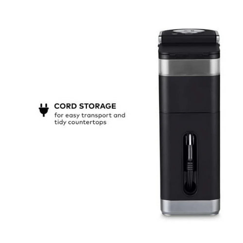 K-Mini plus Single Serve Coffee Maker with K-Cup Pod (Black)