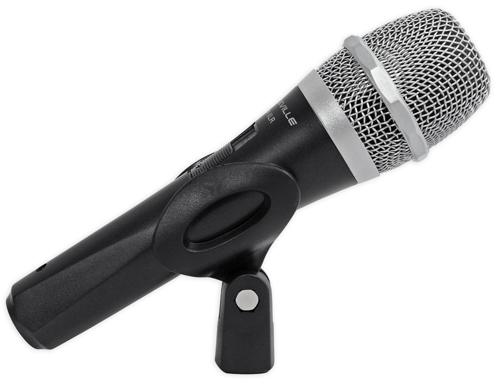 2  RMP-XLR Dynamic Cardioid Pro Microphones + 10' XLR Cables+2 Clips