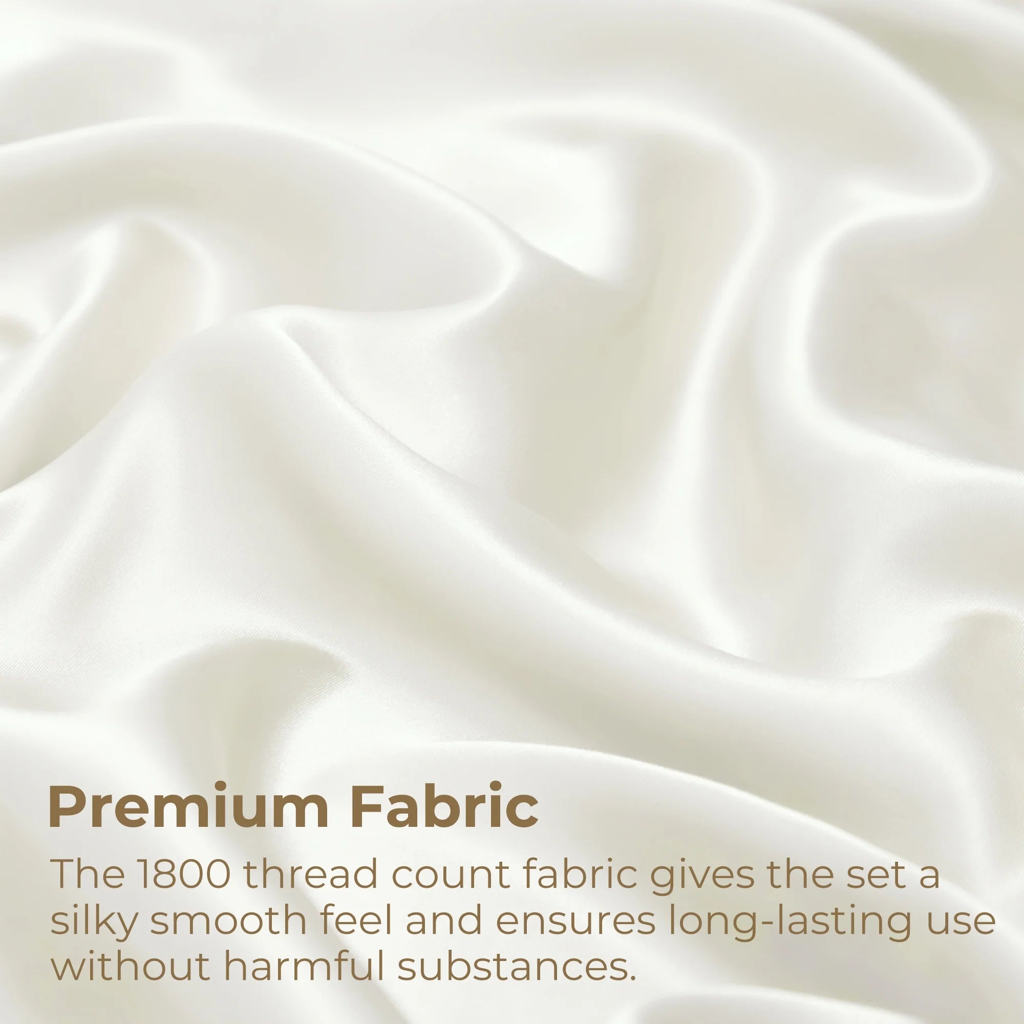 Satin Sheets Ivory Soft Microfiber Silk Bed Set 3Pcs Twin Sheets