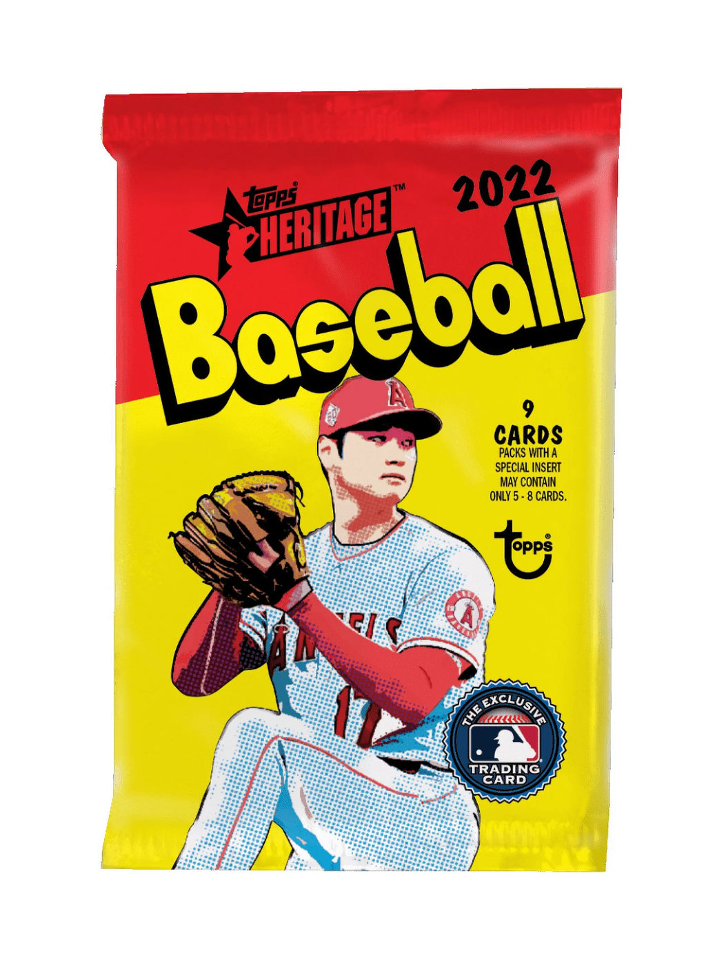 2022  Heritage Baseball 8 Pack Blaster Box