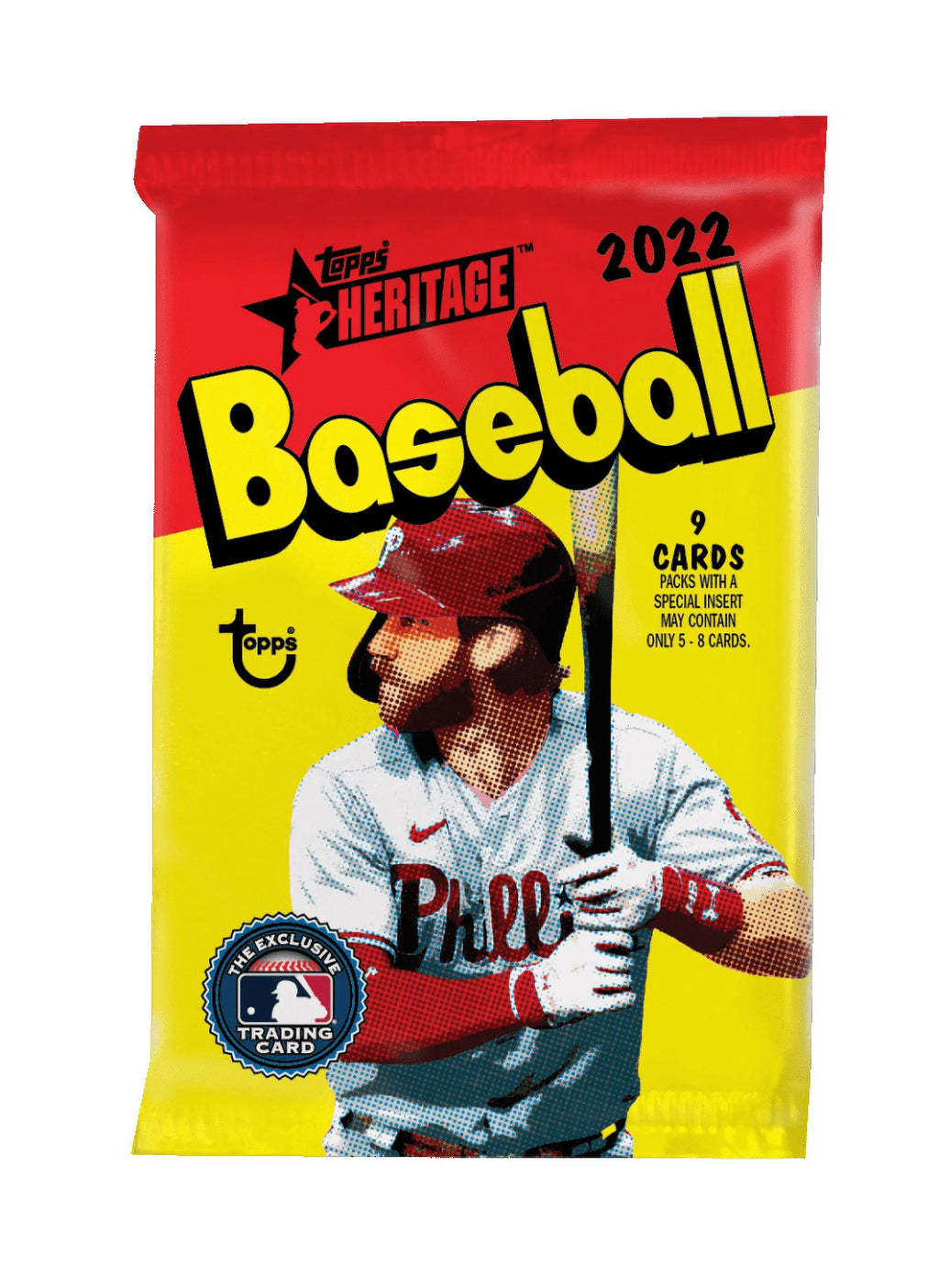 2022  Heritage Baseball 8 Pack Blaster Box