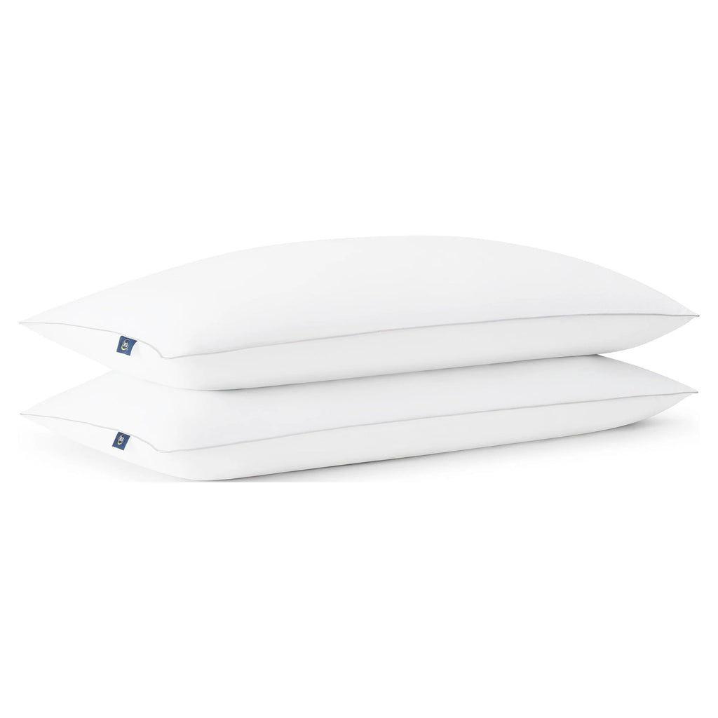 pedic Endless Comfort Bed Pillow, King, 2 Pack