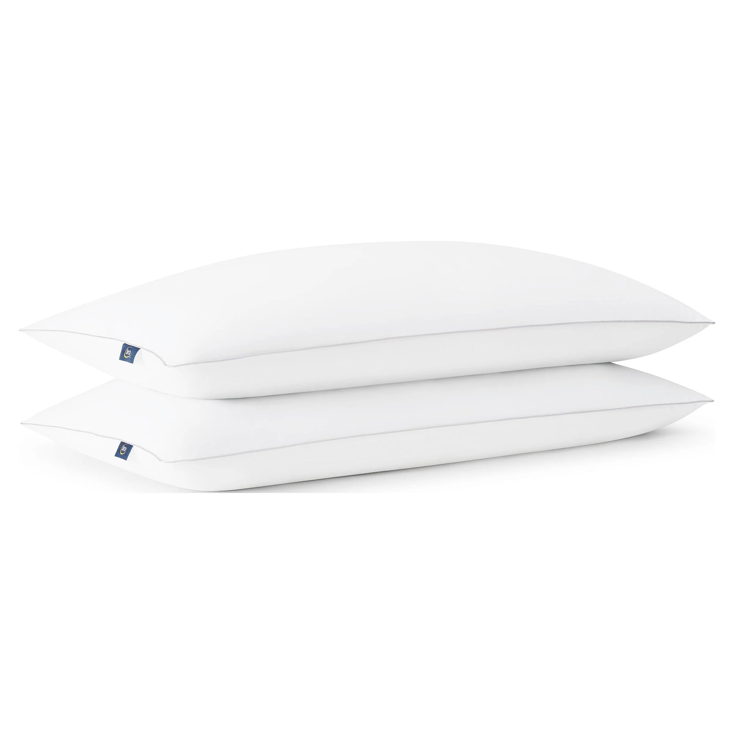 pedic Endless Comfort Bed Pillow, King, 2 Pack