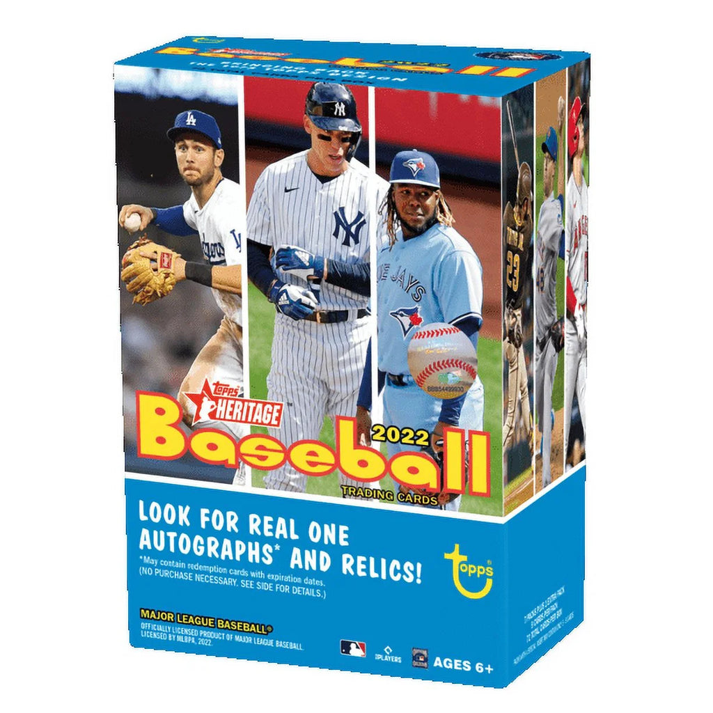 2022  Heritage Baseball 8 Pack Blaster Box
