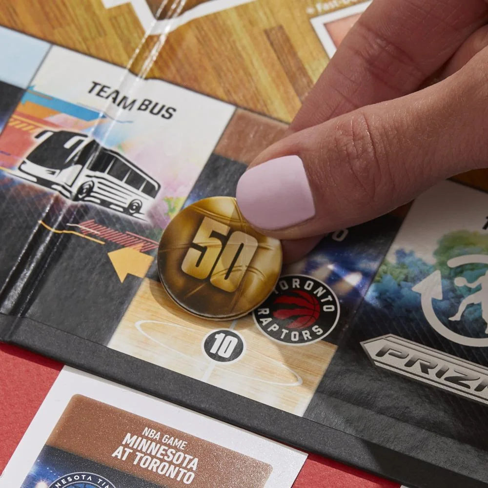 Prizm: NBA Edition Board Game with Panini NBA Trading Cards, 2-4 Players, Ages 8+