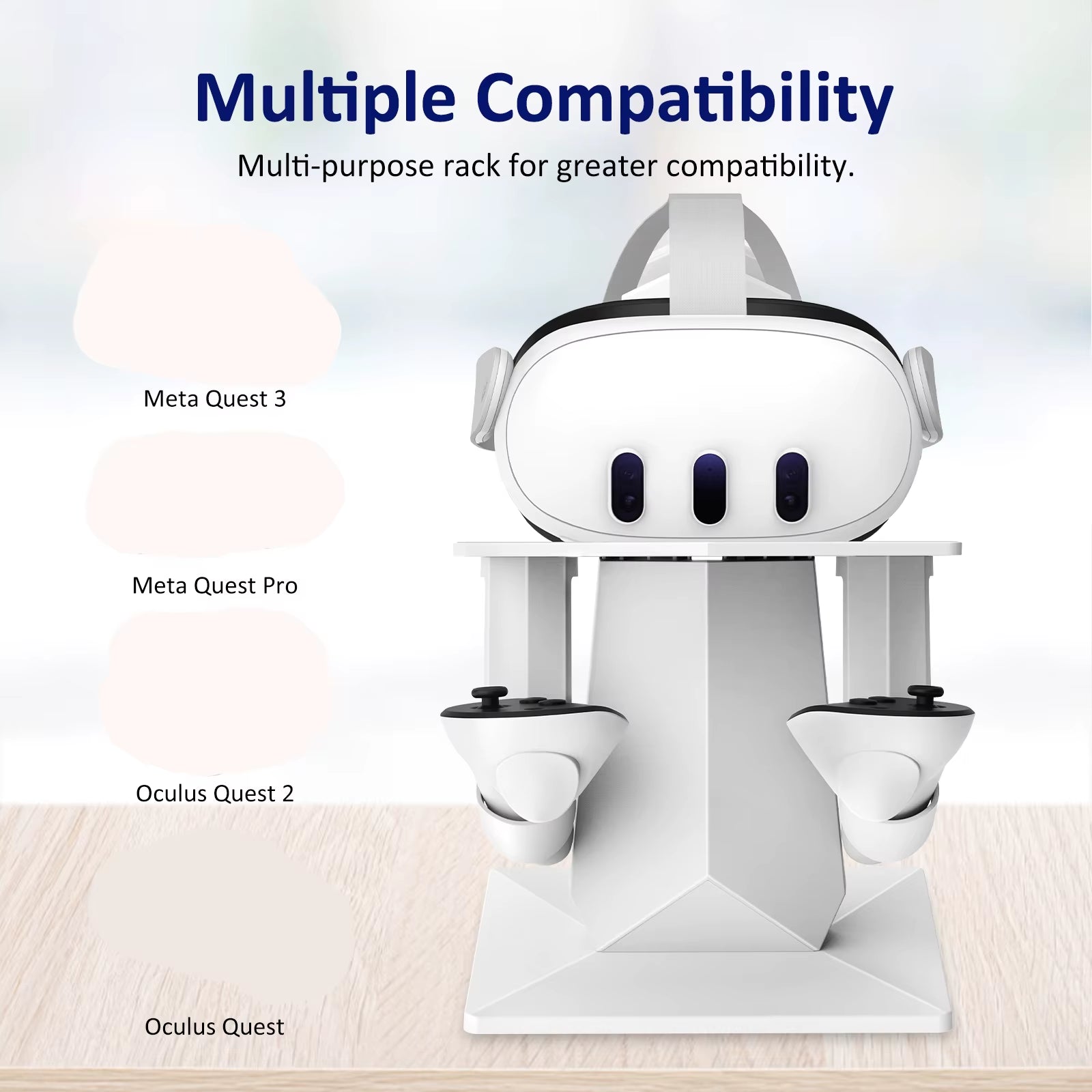 For Meta Oculus Quest 3 2 Pro Quest3 Quest2 Cradle Stand Holder Support Game Accessory Virtual Reality VR Glasses Headset Helmet
