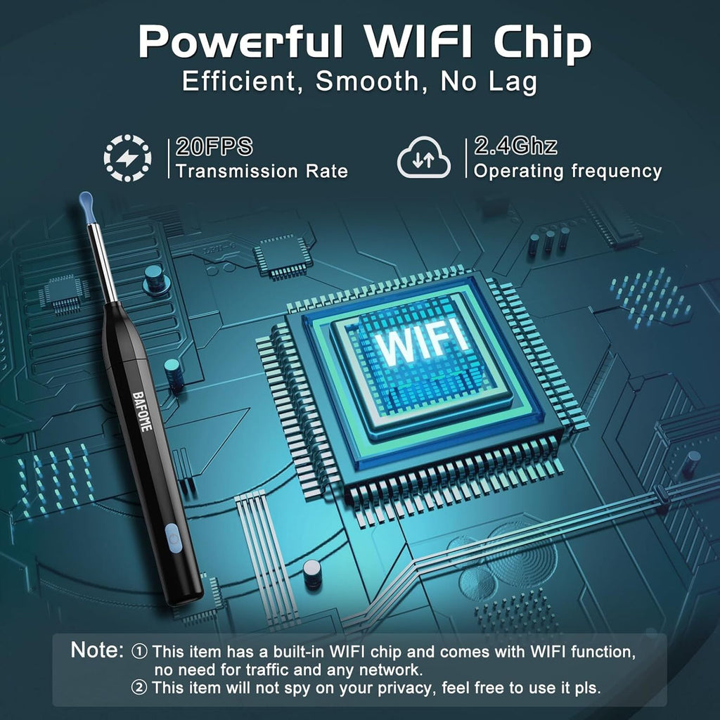 Ear Wax Removal, Ear Cleaner with Camera, 1920HD Ear Cleaner, Ear Wax Removal To