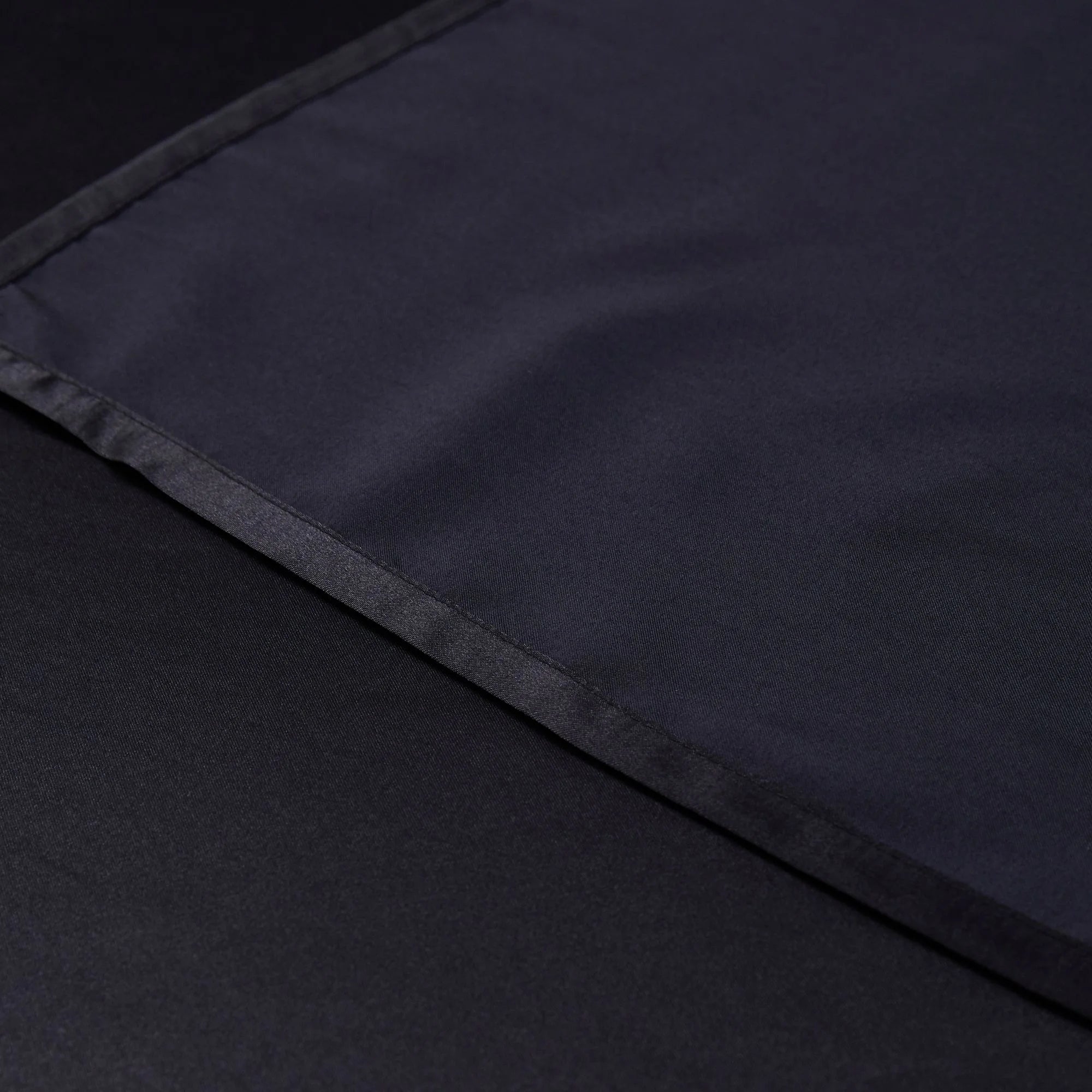 Satin Sheets Twin Silk Sheets Black Bed Sheet Set Deep Pocket Bed Flat Fitted Sheet, 3-Pieces