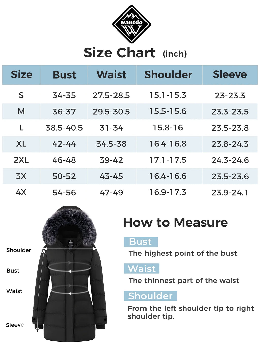 Women'S Winter Coat Quilted Puffer Coat Waterproof Winter Jacket Charcoal M