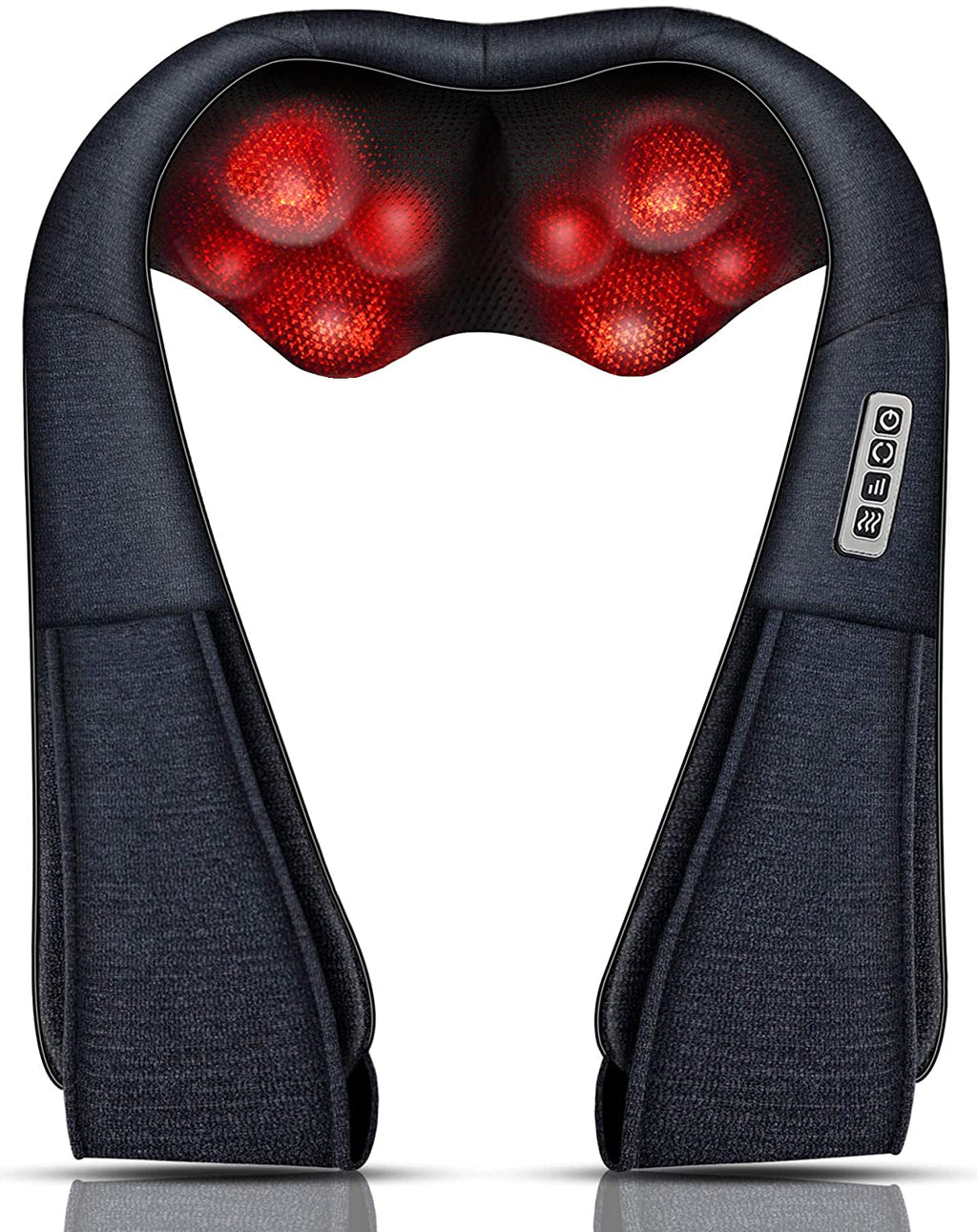 Shiatsu Back Shoulder and Neck Massager with Heat, Electric Deep Tissue 4D Kneading Massage, Best Gifts for Women Men Mom Dad, Fathers Day, Mothers Day, Christmas Gifts