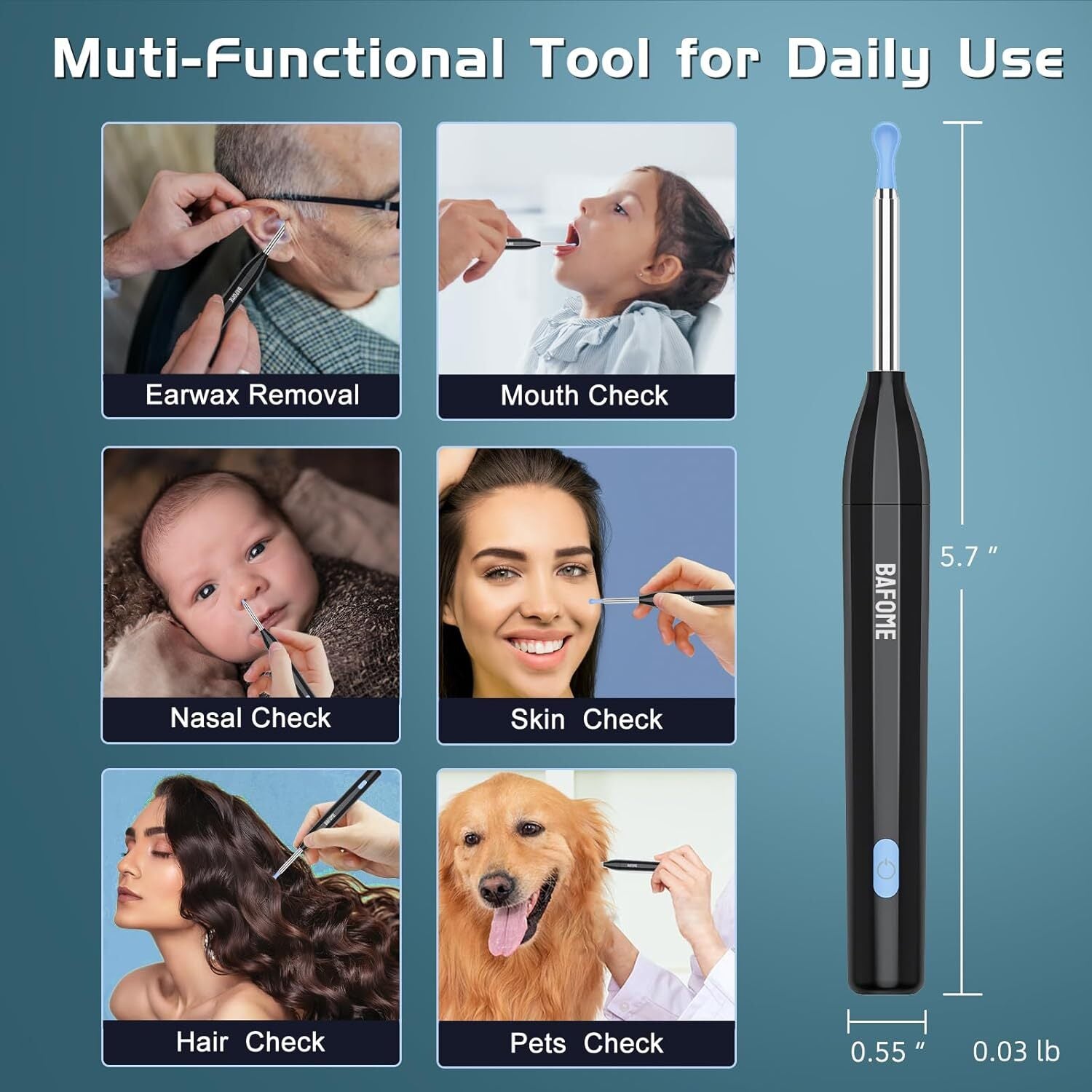 Ear Wax Removal, Ear Cleaner with Camera, 1920HD Ear Cleaner, Ear Wax Removal To