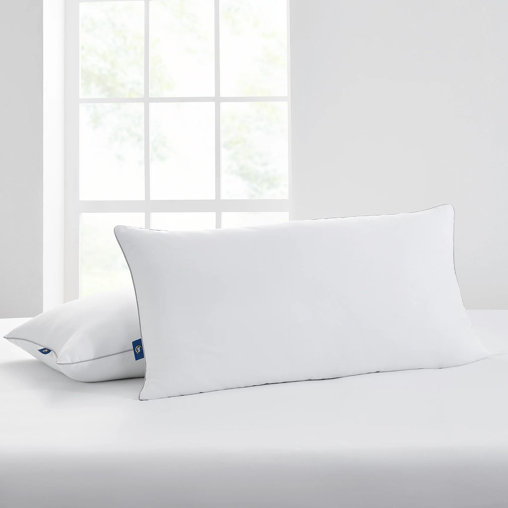 pedic Endless Comfort Bed Pillow, King, 2 Pack