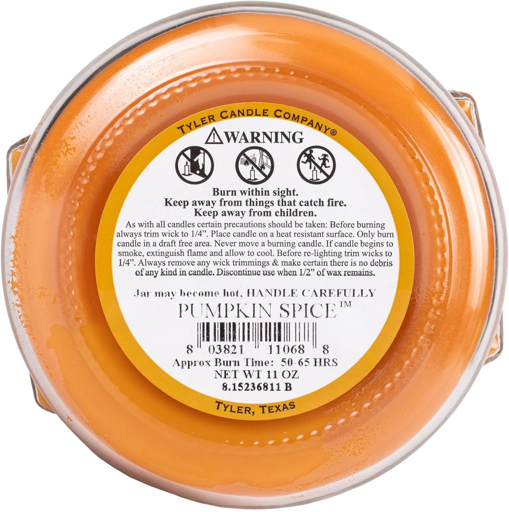 Tyler Candle Co 11Oz Pumpkin Spice Candle